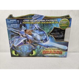 DreamWorks How to Train Your Dragon Giant Fire Breathing Toothless Action Figure